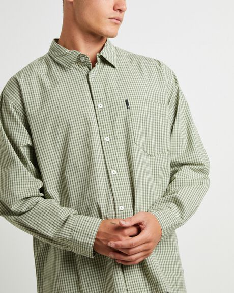 GREEN MENS CLOTHING SPENCER PROJECT SHIRTS - 1000106455-GRN-S