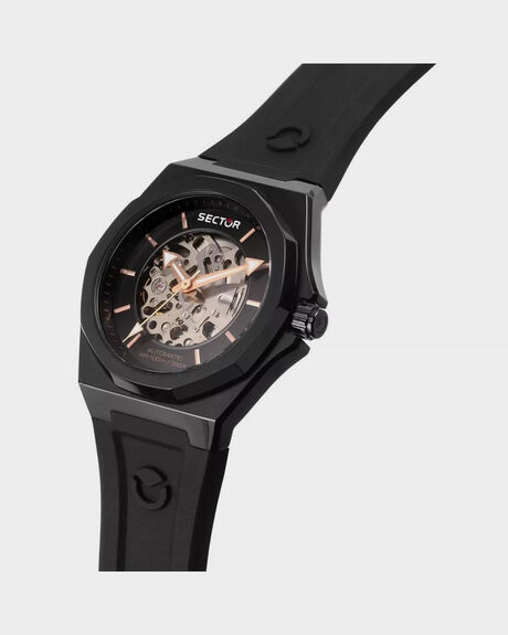 BLACK MENS ACCESSORIES SECTOR WATCHES - R3221528001
