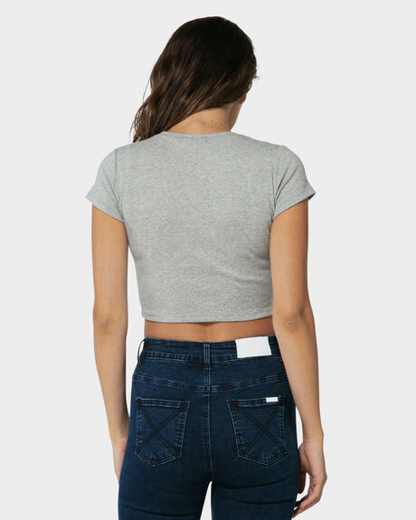 GREY WOMENS CLOTHING ONEBYONE TEES - OBO-964-S
