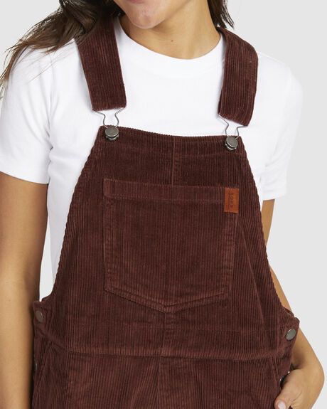 BITTER CHOCOLATE WOMENS CLOTHING ROXY PLAYSUITS + OVERALLS - URJWO03001-RSY0