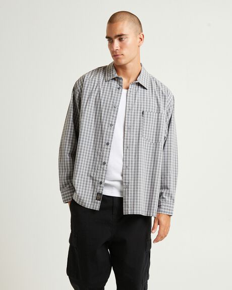 GREY MENS CLOTHING SPENCER PROJECT SHIRTS - SPMW23208-GRY-S