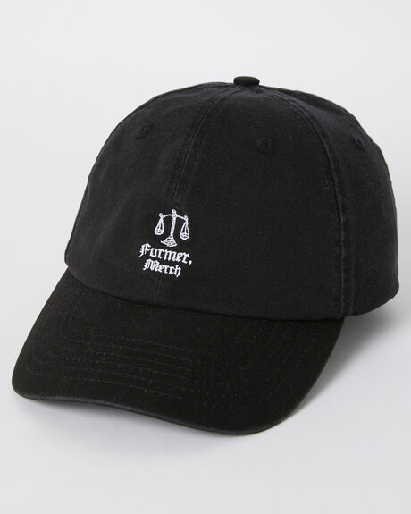 BLACK MENS ACCESSORIES FORMER HEADWEAR - FHW-23105BLK