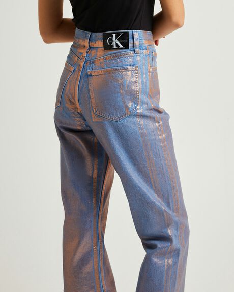 DENIM MEDIUM WOMENS CLOTHING CALVIN KLEIN JEANS - GPW0000046-BLU-24