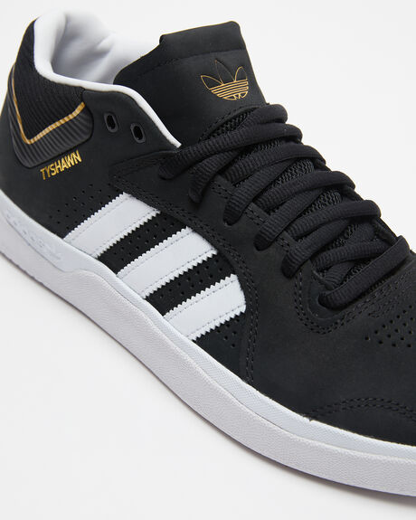 BLACK WHITE GOLD MENS FOOTWEAR ADIDAS SNEAKERS - HQ2011BWGD