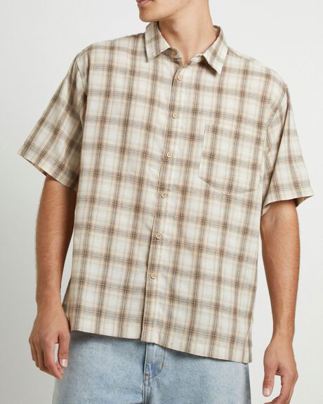 NATURAL MENS CLOTHING INSIGHT SHIRTS - 1000105498-NAT-S