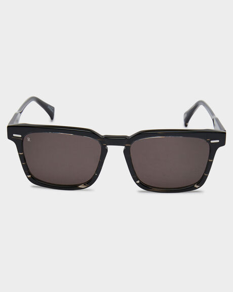 LICORICE DARK SMOKE MENS ACCESSORIES RAEN SUNGLASSES - 1166200S322