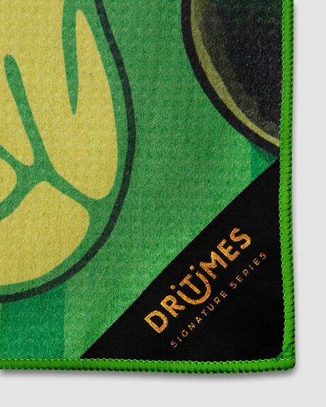 GREEN WOMENS ACCESSORIES DRITIMES TOWELS - DT-TB-00430