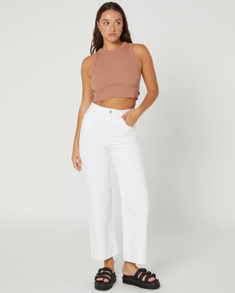 VINTAGE WHITE WOMENS CLOTHING ROLLAS JEANS - R31J65-006
