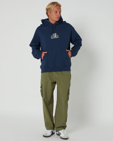NAVY MENS CLOTHING AFENDS HOODIES - M242513-NVY