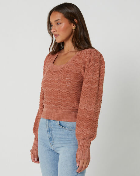RUST WOMENS CLOTHING MINKPINK JUMPERS - MG2402809-RUST