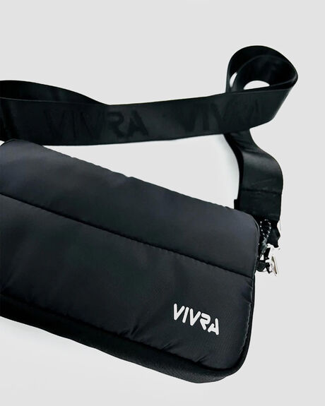 BLACK WOMENS ACCESSORIES VIVRA BAGS + BACKPACKS - U21-PD-001