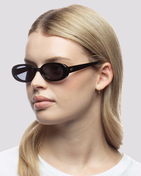 BLACK WOMENS ACCESSORIES LE SPECS SUNGLASSES - LSP1802189BLK