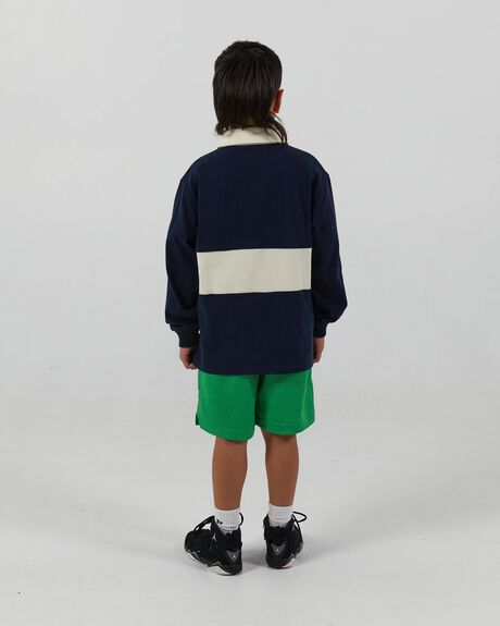 BLUE KIDS BOYS SONNIE TOPS - KSHSS2335-NV-4