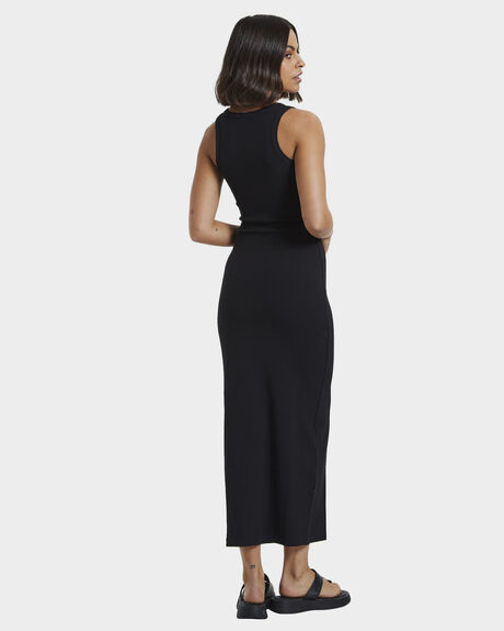 BLACK WOMENS CLOTHING GENERAL PANTS CO. BASICS DRESSES - 47116900026