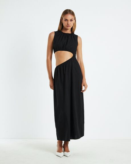 BLACK WOMENS CLOTHING SUBTITLED DRESSES - 52487800026