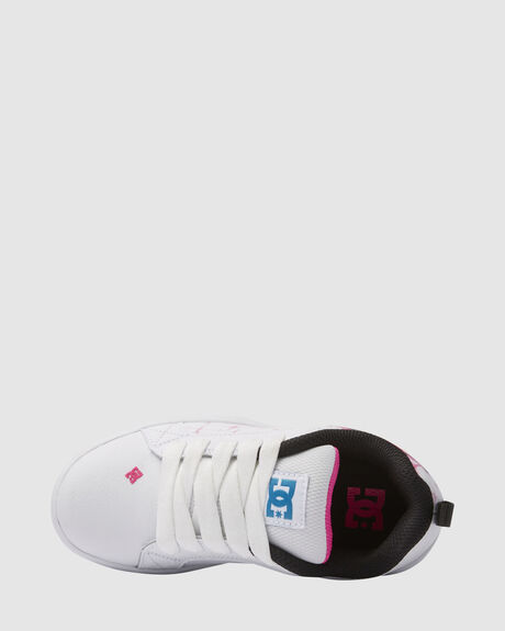 BRIGHT ROSE KIDS GIRLS DC SHOES SNEAKERS - ADGS100091-ROB