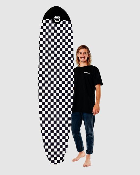 BLACK SURF ACCESSORIES BOARDSOX BOARD COVERS - BS_LONG_CHECK-7