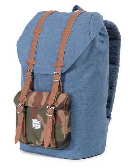 NAVY CROSSHATCH MENS ACCESSORIES HERSCHEL SUPPLY CO BAGS - 10014-00749-OSNCWC