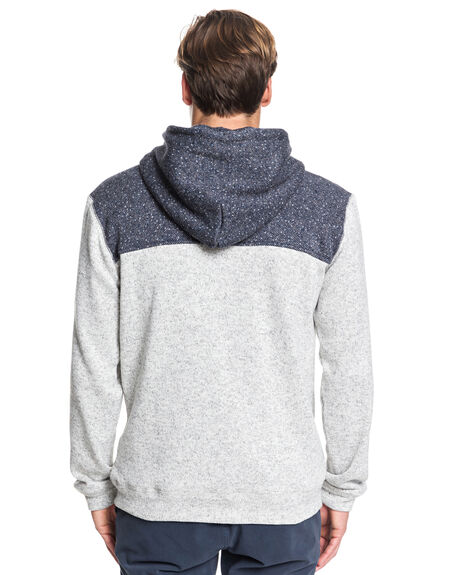 LIGHT GREY HEATHER MENS CLOTHING QUIKSILVER JUMPERS - EQYFT04013-SJSH