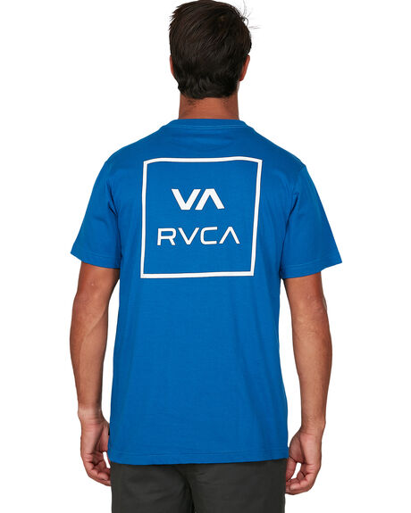 TRUE BLUE MENS CLOTHING RVCA GRAPHIC TEES - RV-R172062-TBU