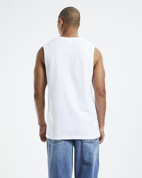 WHITE MENS CLOTHING GENERAL PANTS CO. BASICS T-SHIRTS + SINGLETS - 10979000013