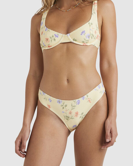 Billabong yellow discount swimsuit