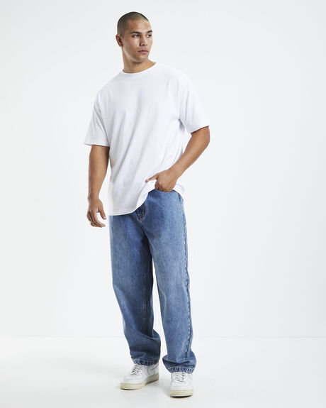 WHITE MENS CLOTHING GENERAL PANTS CO. BASICS T-SHIRTS + SINGLETS - 37402400023