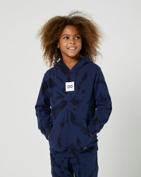 MIDNIGHT BLUE KIDS YOUTH BOYS ALPHABET SOUP JUMPERS + HOODIES - AS-KFA8952T.MIDDYE