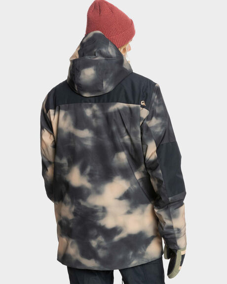 TANNIN PARTICUL SNOW MENS QUIKSILVER SNOW JACKET - EQYTJ03269-CLD6