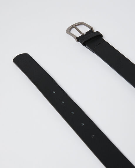 BLACK MENS ACCESSORIES RUSTY BELTS - BEM0513BLK