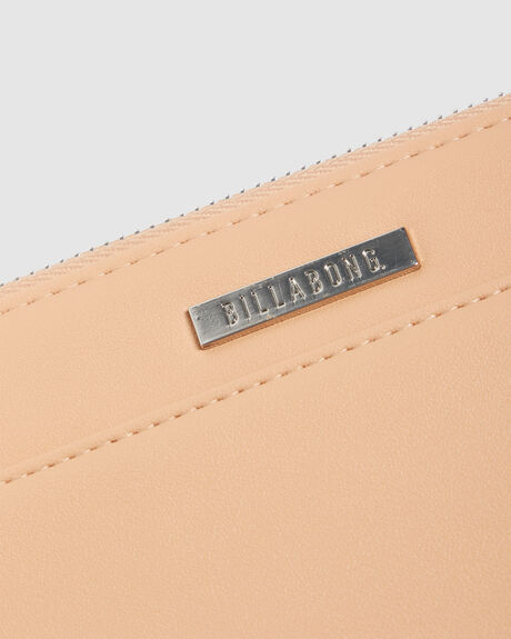 CARAMEL WOMENS ACCESSORIES BILLABONG PURSES + WALLETS - UBJAA00113-CML