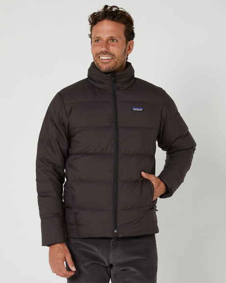 BLACK MENS CLOTHING PATAGONIA JACKETS - 27930-BLK-XS