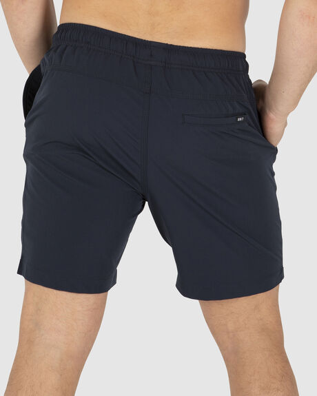 NAVY MENS CLOTHING UNIT SHORTS - 229117002-NAVY