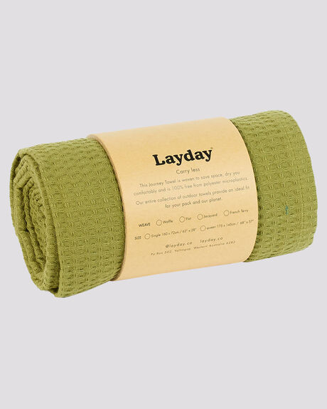 MEADOW WOMENS ACCESSORIES LAYDAY TOWELS - LDROV003MED