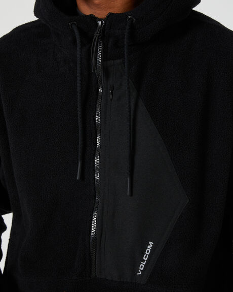 BLACK MENS CLOTHING VOLCOM HOODIES - A4832200BLK