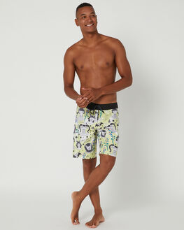 Mens yellow cheap board shorts