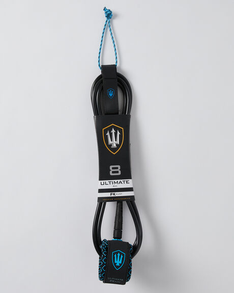BLACK BLUE SURF ACCESSORIES FK SURF LEASHES - 1253BLKBLU