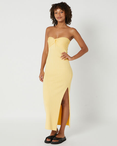 LEMON WOMENS CLOTHING THE HIDDEN WAY DRESSES - HWWS24443LMN