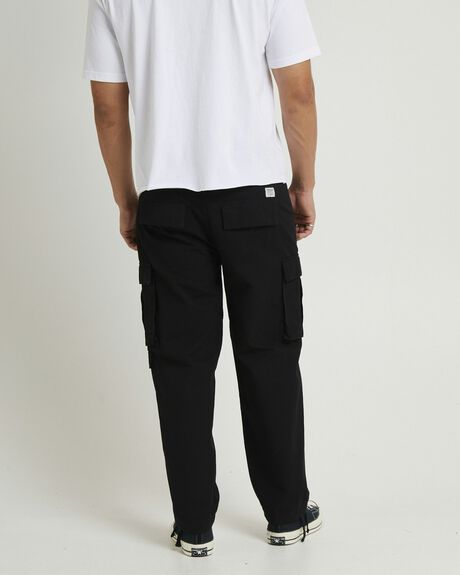 BLACK MENS CLOTHING SPENCER PROJECT PANTS - 1000103828-BLK-28