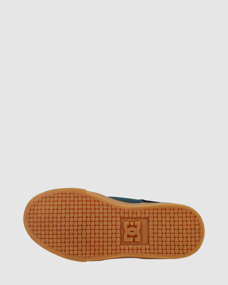 BLACK/WHITE/EMERALD KIDS BOYS DC SHOES SNEAKERS - ADBS300267-BWE