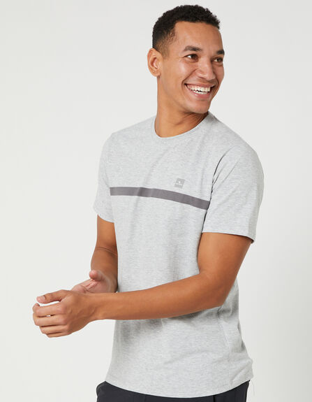 GREY MARLE MENS CLOTHING RIP CURL GRAPHIC TEES - CTEXC985