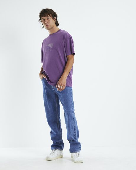 PURPLE MENS CLOTHING SPENCER PROJECT GRAPHIC TEES - 52209900026