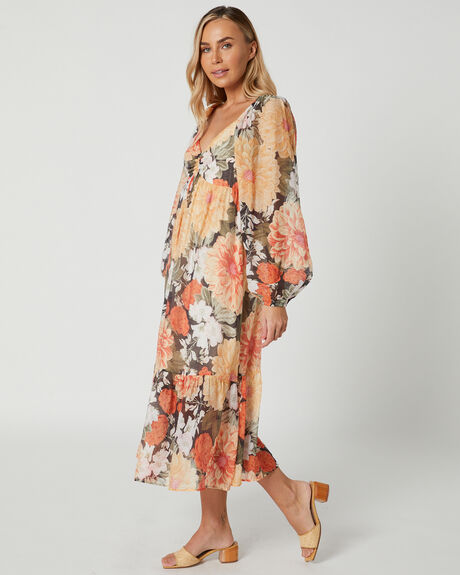 VINTAGE FLORAL WOMENS CLOTHING MINKPINK DRESSES - MG2303456-VINFL