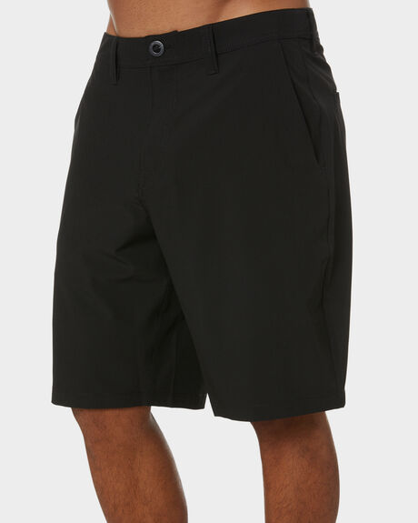 BLACK MENS CLOTHING VOLCOM SHORTS - A3201908BLKK