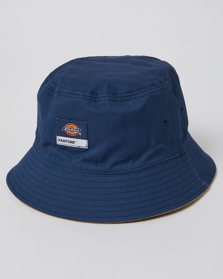 CORNSILK DARK NAVY WOMENS ACCESSORIES DICKIES HEADWEAR - DMPA-HW01CNVY