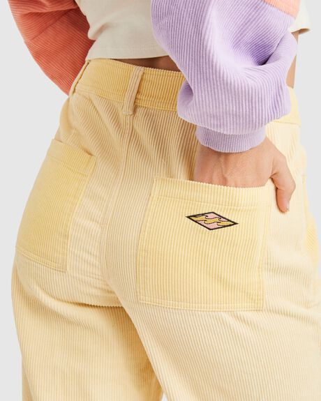 FRESH SQUEEZED WOMENS CLOTHING BILLABONG PANTS - UBJNP00183-YZN0