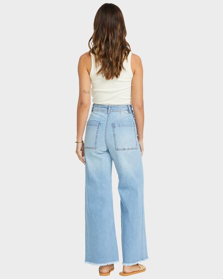 SURF SPRAY WOMENS CLOTHING BILLABONG JEANS - ABJDP00113-BFCW