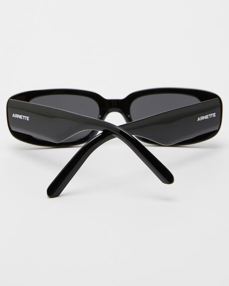 BLACK / DARK GREY WOMENS ACCESSORIES ARNETTE SUNGLASSES - 0AN4317-121487