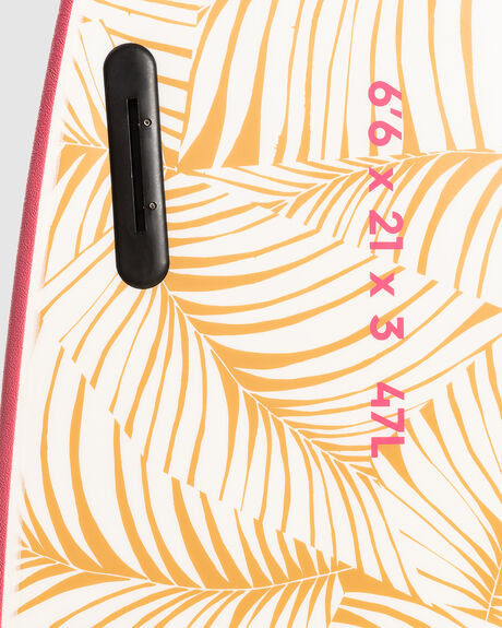 TROPICAL PINK BOARDSPORTS SURF ROXY SOFTBOARDS - EGL22RXB66-MLW0