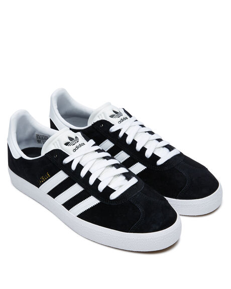 Adidas Gazelle Adv Shoe - Core Black | SurfStitch